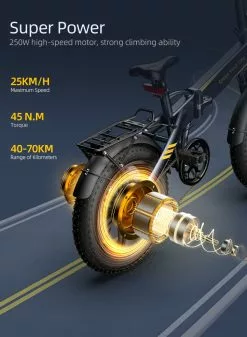 Electric Bicycle ADO A20F XE 47 Electric Bicycle ADO A20F XE -Bicycles winkel A20FXE Mobile 05