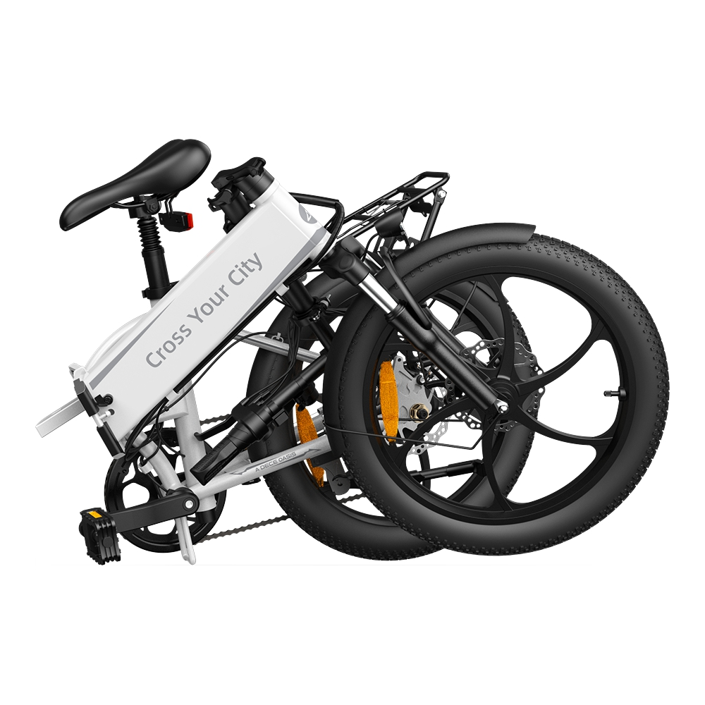 Folding Electric Bicycle ADO A20 XE, White 6 Folding Electric Bicycle ADO A20 XE, White - Afbeelding 4