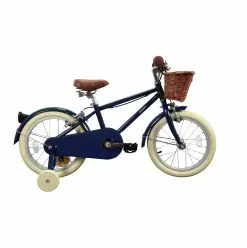 Children’s Bicycle Bobbin Moonbug Blueberry, 16”, For 4-6 Years Old