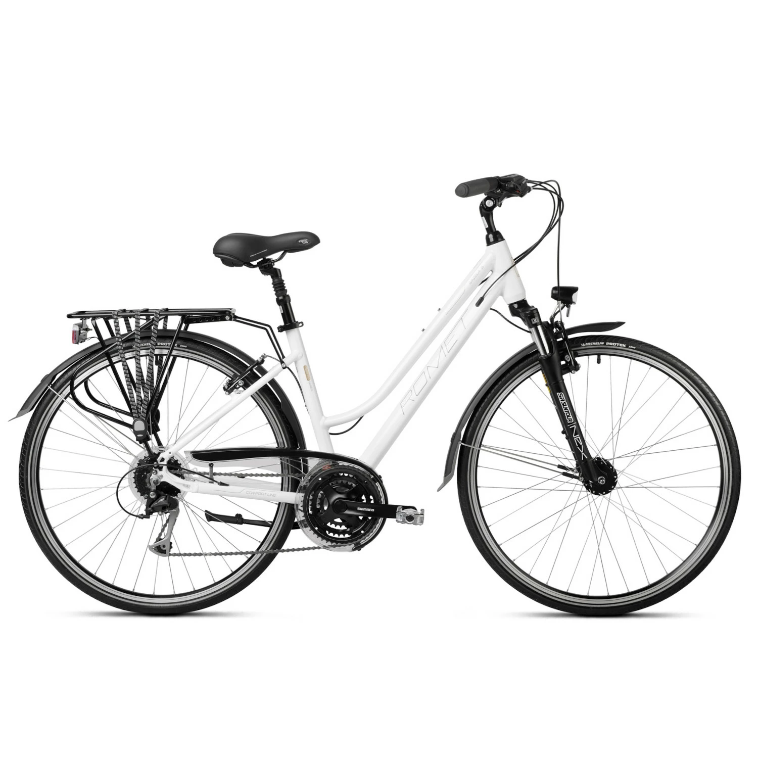 Arkus&Romet Bicycle Romet Gazela 5, 28″, White 3 Arkus&Romet Bicycle Romet Gazela 5, 28″, White