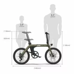 Electric Bicycle Fiido D21 (36 V / 11,6 Ah), Foldable -Bicycles winkel elektrijalgratas fiido d21 8