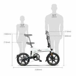 Electric Bicycle Fiido D2S (36 V / 7.8 Ah), Foldable -Bicycles winkel elektrijalgratas fiido d2s 3