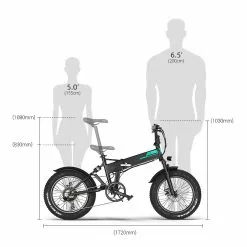 Electric Bicycle Fiido M1 Pro (48 V / 12.8 Ah), Foldable -Bicycles winkel elektrijalgratas fiido m1 pro 5