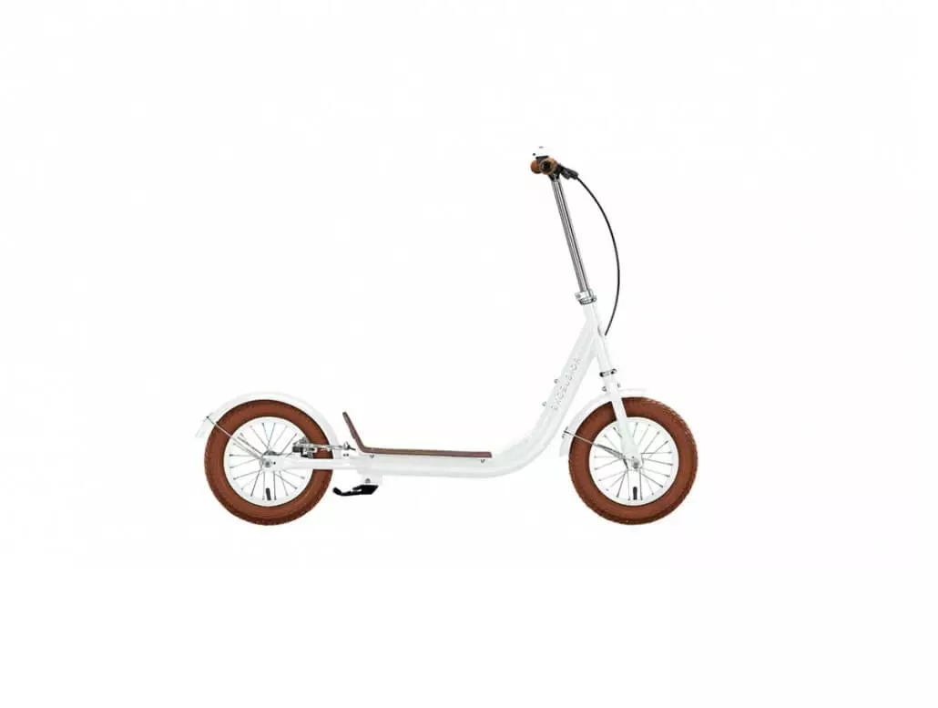 Scooter Excelsior Retro Scooter, White 3 Scooter Excelsior Retro Scooter, White