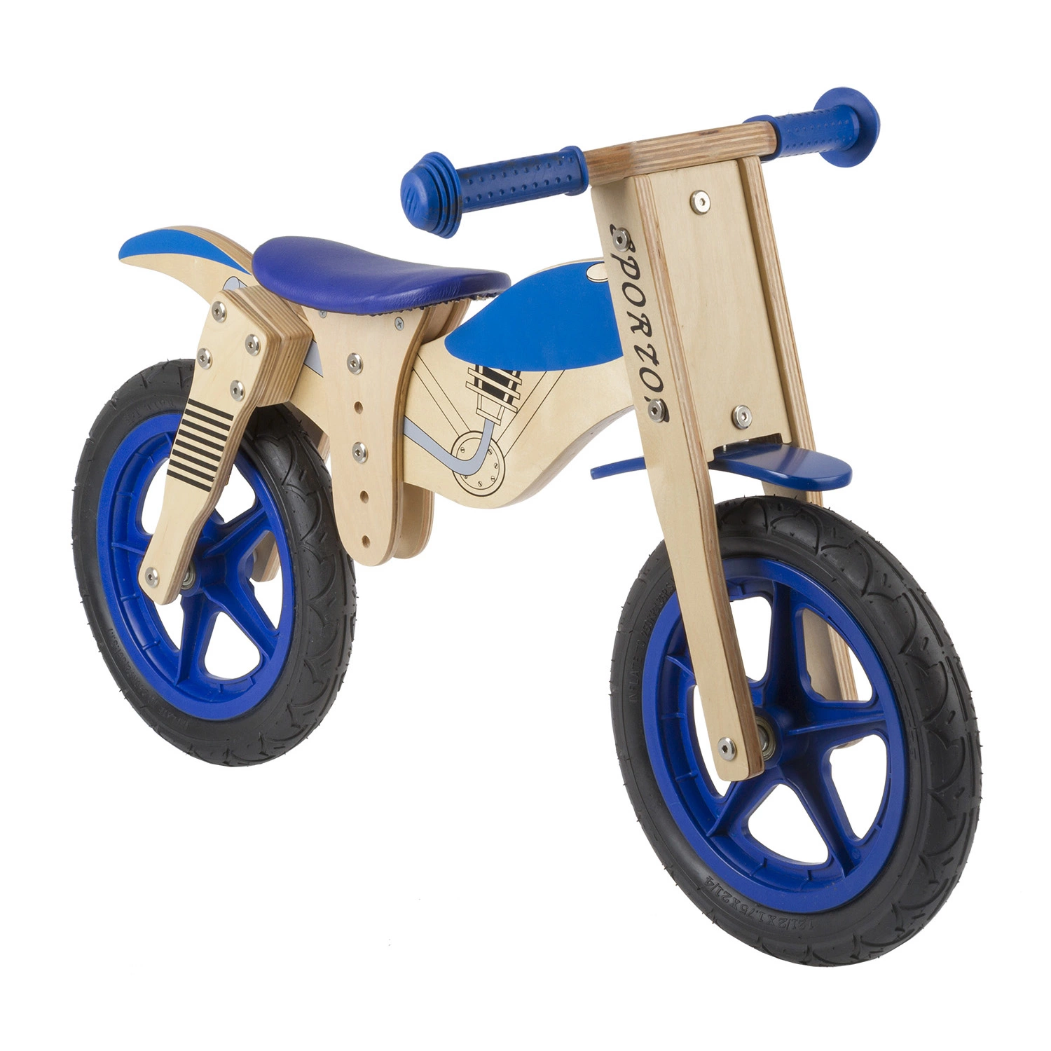 M-Wave Motorbike, 12″ Wooden, 2-4 Years Old 3 M-Wave Motorbike, 12″ Wooden, 2-4 Years Old